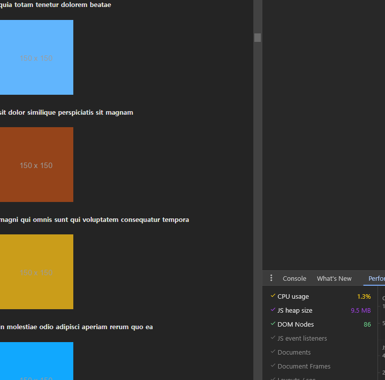 viewport-render-list